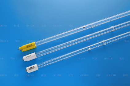 UV curing lamp for wood coating